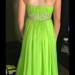 Long length homecoming/ prom dress